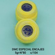 DMC ESPECIAL ENCAJES 5gr Nº80 c-104
