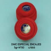 DMC ESPECIAL ENCAJES 5gr Nº80 c-666