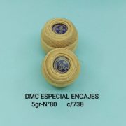 DMC ESPECIAL ENCAJES 5gr Nº80 c-738