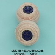 DMC ESPECIAL ENCAJES 5gr Nº80 c-818